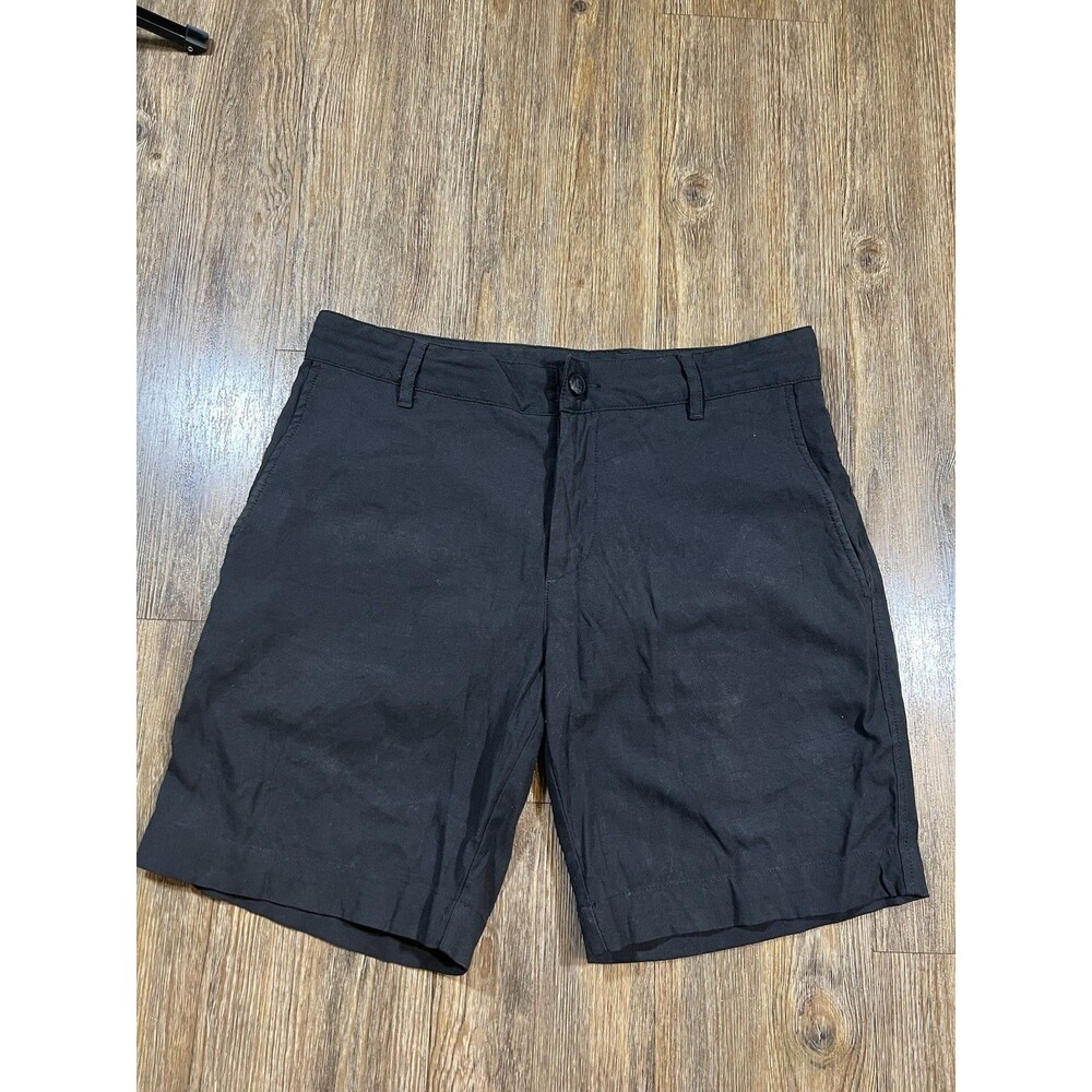 Outlier Shorts Mens 30 Black New Way Seven Fives F Cloth Tech Chino 8" Inseam